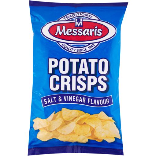 MESSARIS SALT&VINEGAR CRISPS 125G