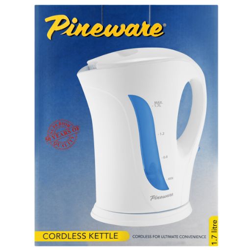 PINEWARE KETTLE PCPK03 WHITE CORDLESS