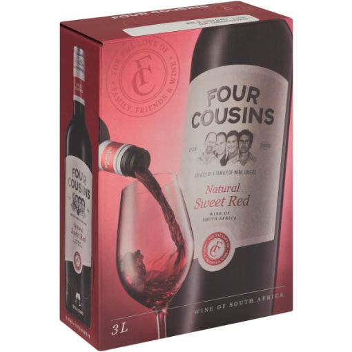 FOUR COUSINS WINE SWEET RED