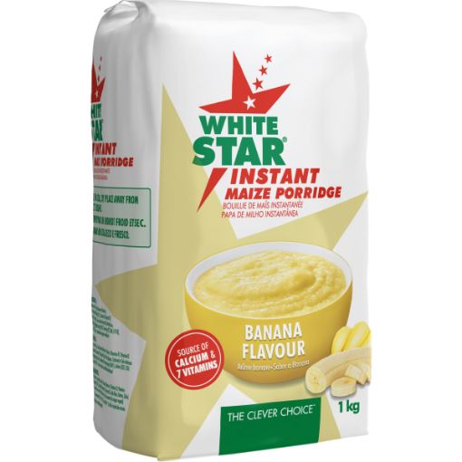WHITE STAR INSTANT PORRIDGE INSTANT MAIZE BANANA