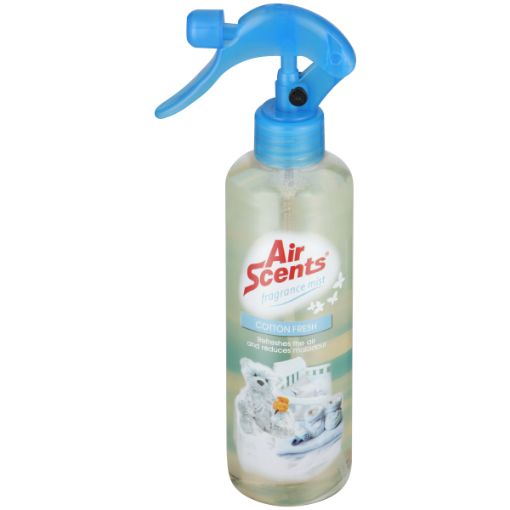 AIR SCENTS FRAG MIST COTTON FRESH 350ML
