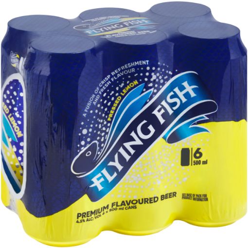 FLYING FISH LEMON CAN 500ML x 6