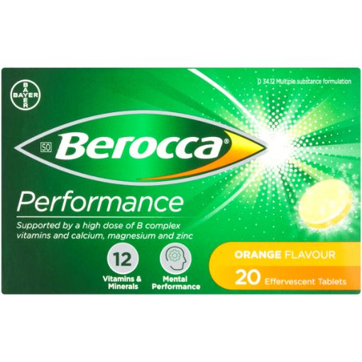 BEROCCA MULTIVITAMIN EFFERV/TAB