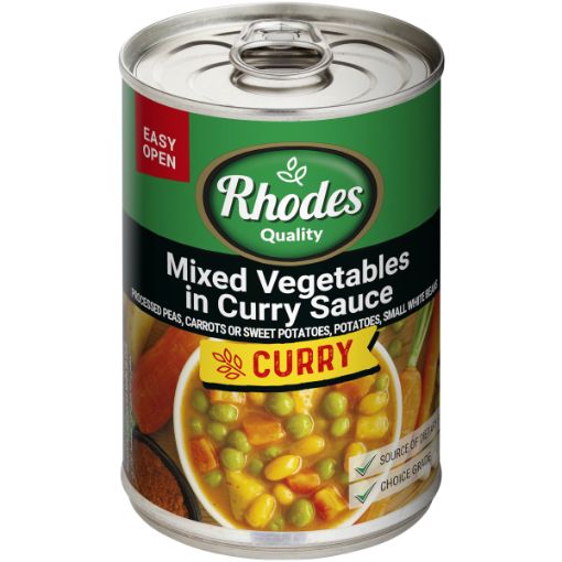 RHODES VEGETABLES MIXED CURIED 410G