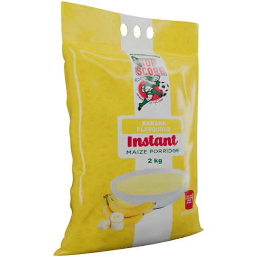 TOP SCORE PORRIDGE INST MAIZE  BANANA 2KG
