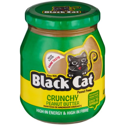 BLACK CAT PBUTTER CRUNCHY SS ADDED 400G