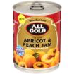 ALL GOLD APRICOT & PEACH JAM 450G