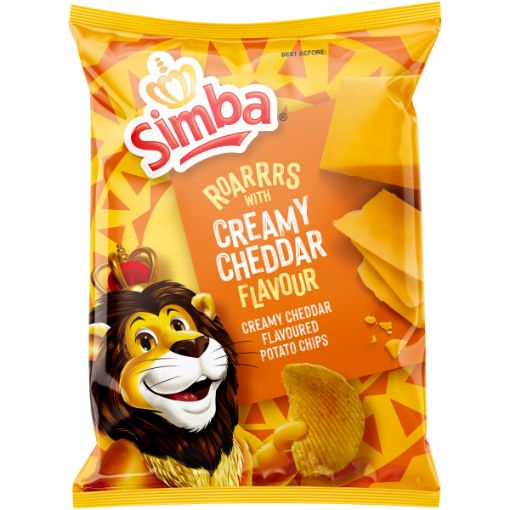 SIMBA CHIPS CREAMY CHEDDAR 36G
