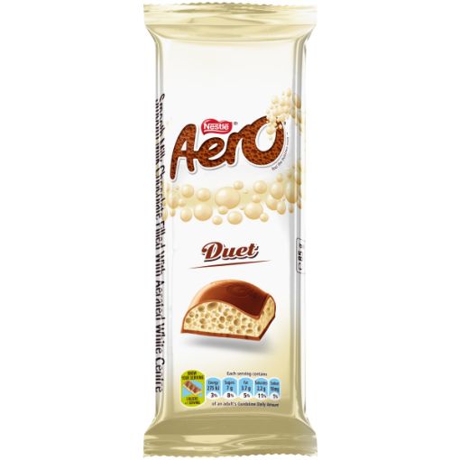 NESTLE AERO CHOCOLATE DUET 85G