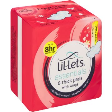 LIL-LETS PADS ESSENTIAL PAD SCENTED WINGS