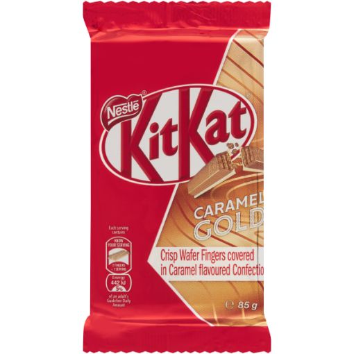 NESTLE 8F KIT KAT CARAMEL GOLD 85G
