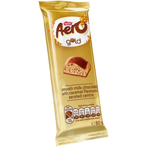 NESTLE AERO CARAMEL GOLD 80G
