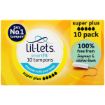 LIL-LETS TAMPON S SUP+NON APPLIC