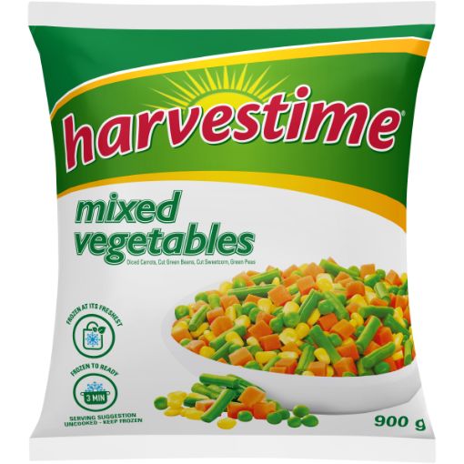 HARVESTIME MIXED VEGETABLES 900G