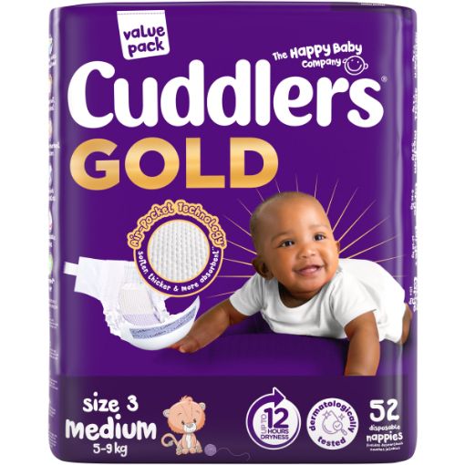 CUDDLERS GOLD DIAPERS VP S3