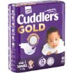 CUDDLERS GOLD GOLD DIAPERS VP NEWBORN S2 66EA
