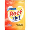 REEF WASHING POWDER 2IN1 POLY BAG 2KG