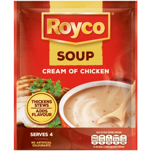 ROYCO SOUP CREAM OF CHICKEN 50G