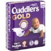 CUDDLERS GOLD DIAPERS JP S3 68EA x 6