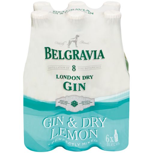 BELGRAVIA DRY LEMON NRB 275ML x 6