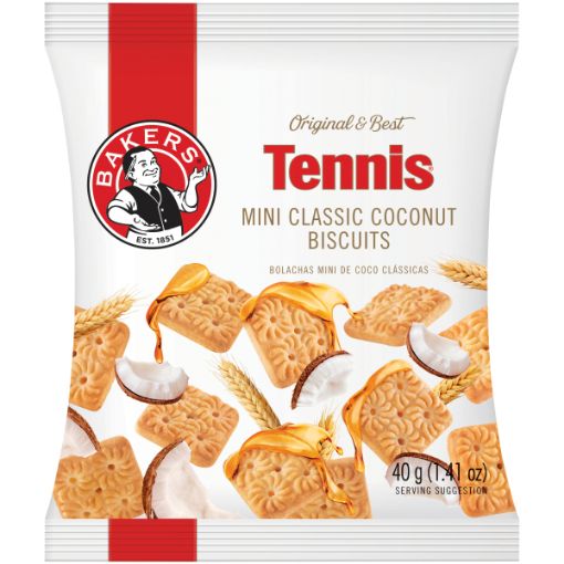 BAKERS BISCUIT MINI TENNIS 40G