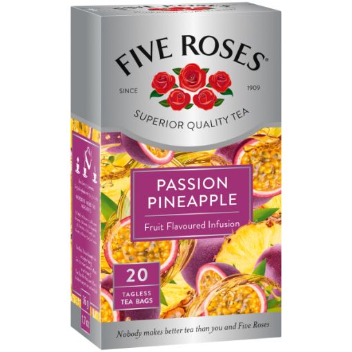 FIVE ROSES TEA FRUIT PASSION P/APPLE T/