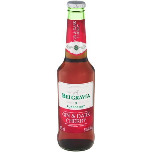 BELGRAVIA GIN & DARK CHERRY NRB 275ML