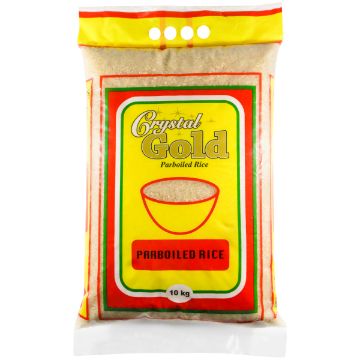 CRYSTAL GOLD PARBOILED RICE 10KG
