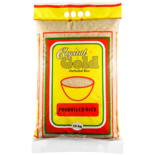 CRYSTAL GOLD PARBOILED RICE 10KG