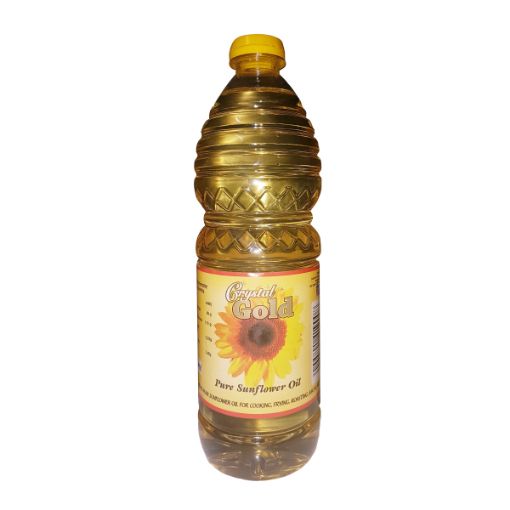 CRYSTAL GOLD SUNFLOWER OIL 750ML