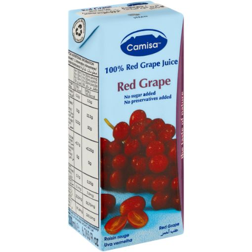 CAMISA JUICE 100% RED GRAPE 200ML