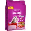 WHISKAS DRY KITTEN FOOD BEEF 900G