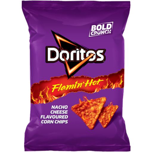 DORITOS FLAMIN HOT NACHO CHEESE 145G