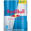 RED BULL ENERGY DRNK SUGAR FREE 250ML x 4