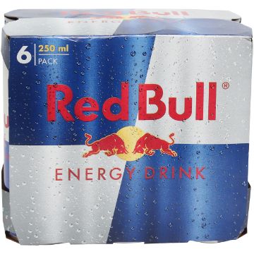 RED BULL ENERGY DRINK 250ML x 6