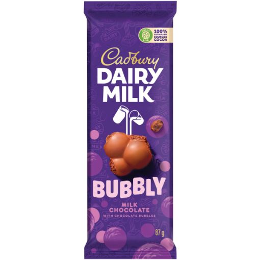 CADBURY DM BUBBLY MILK 87G