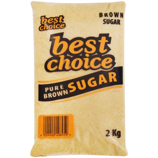 BEST CHOICE LIGHT BROWN SUGAR 2KG