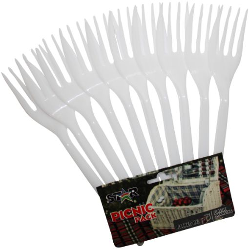 PLASTIC PACKAGING PLASTIC FORKS