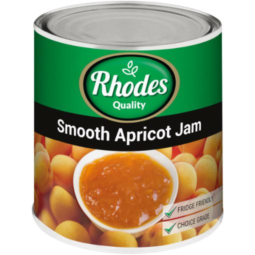 RHODES JAM SUPERFINE APRICOT 900G