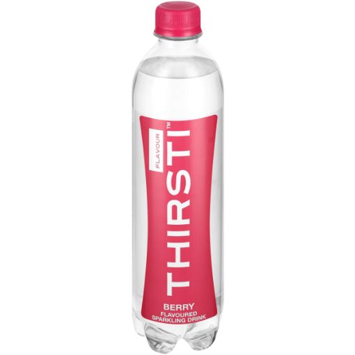 THIRSTI FLAVOURED WATER BERRY 500ML