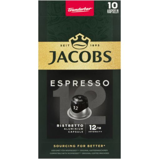 JACOBS COFFEE CAPS ESPRESSO 12 RISTRETTO