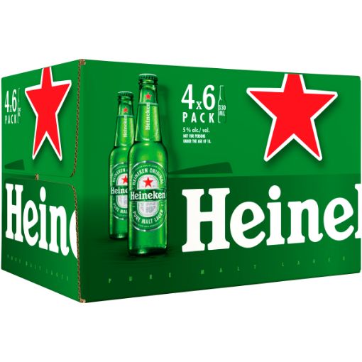 HEINEKEN LAGER NRB 330ML x 24