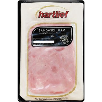 HARTLIEF SANDWICH HAM 100G
