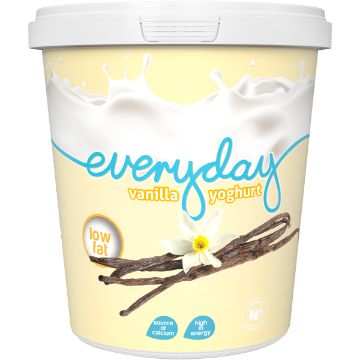 EVERYDAY YOGH FRUIT SLD 6X1KG SM VANILLA LF