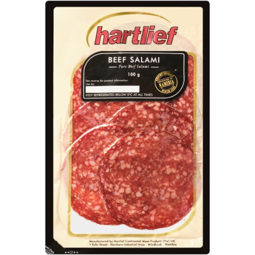 HARTLIEF BEEF SALAMI 100G