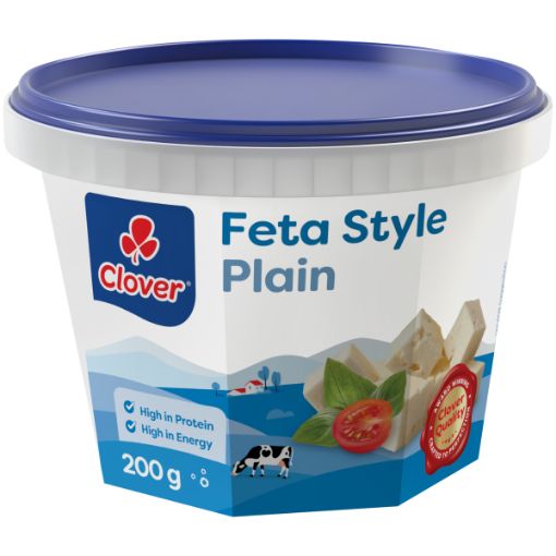 CLOVER TRADITIONAL FETA PLAIN 200G