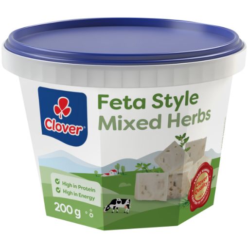 CLOVER TRADITIONAL FETA HERBS 200G