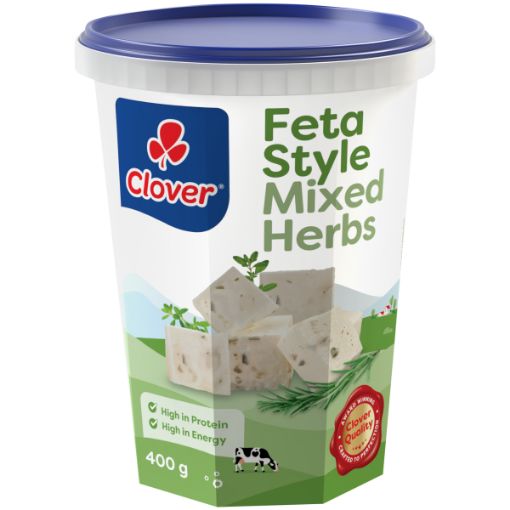 CLOVER FETA HERBS TRADITIONAL 400G
