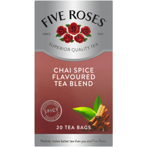FIVE ROSES TEA CHAI SPICE FLAV  1 x 20`S