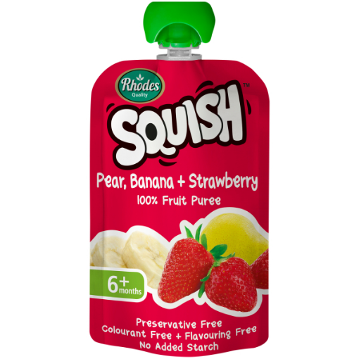 RHODES SQUISH INF/F PEA BAN&S/BERRY110ML  1 x EACH